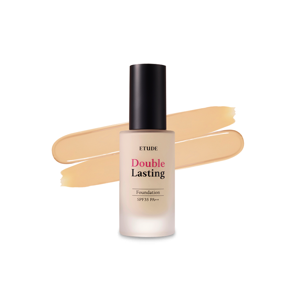 Etudehouse - Double Lasting Foundation 30g -No.23W1 Honey Sand