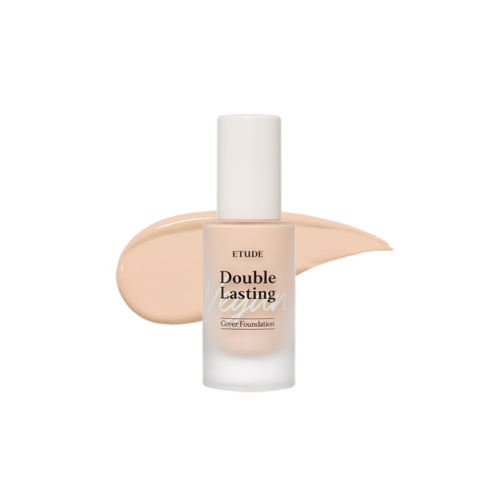 Etudehouse - Double Lasting Vegan Cover Foundation 30g -No.21N1 Neutral Beige