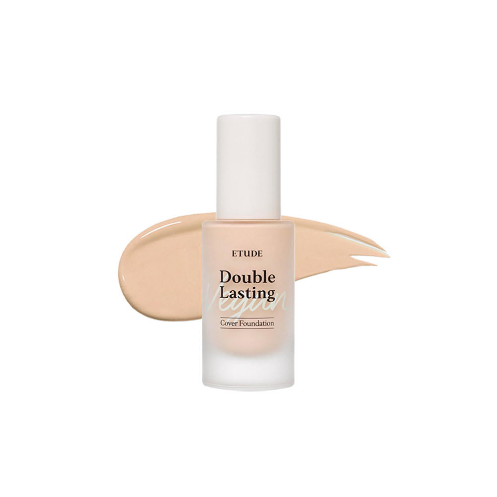 Etudehouse - Double Lasting Vegan Cover Foundation 30g -No.23N1 Sand