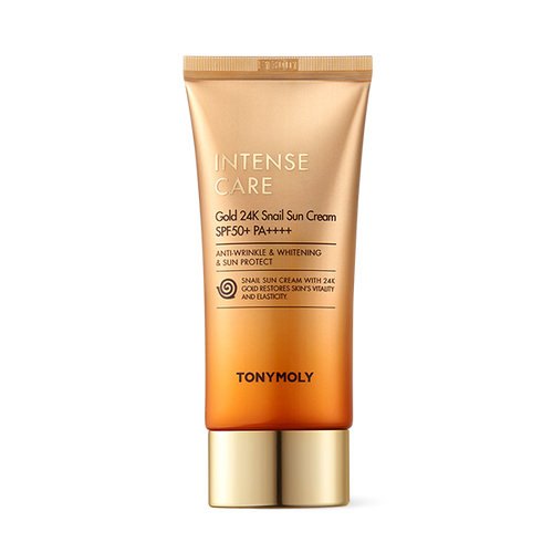 TONYMOLY - Intense Care Gold24K Snail Sun Cream SPF50+ PA++++ 50ml
