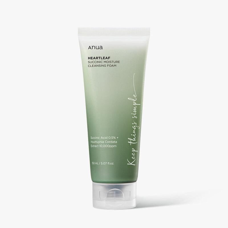 Anua - HEARTLEAF SUCCINIC MOISTURE CLEANSING FOAM 150ml