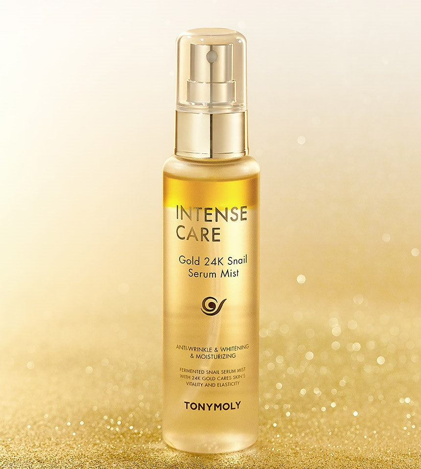 TONYMOLY - Intense Care Gold24K Snail Serum Mist 100ml