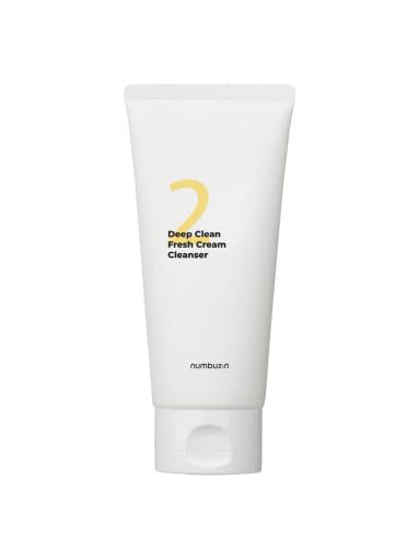 Numbuzin - No.2 Deep Clean Fresh Cream Cleanser 120ml