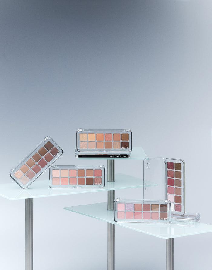 Clio - Pro Eye Palette Air 7.2g No.2 Rose Connect