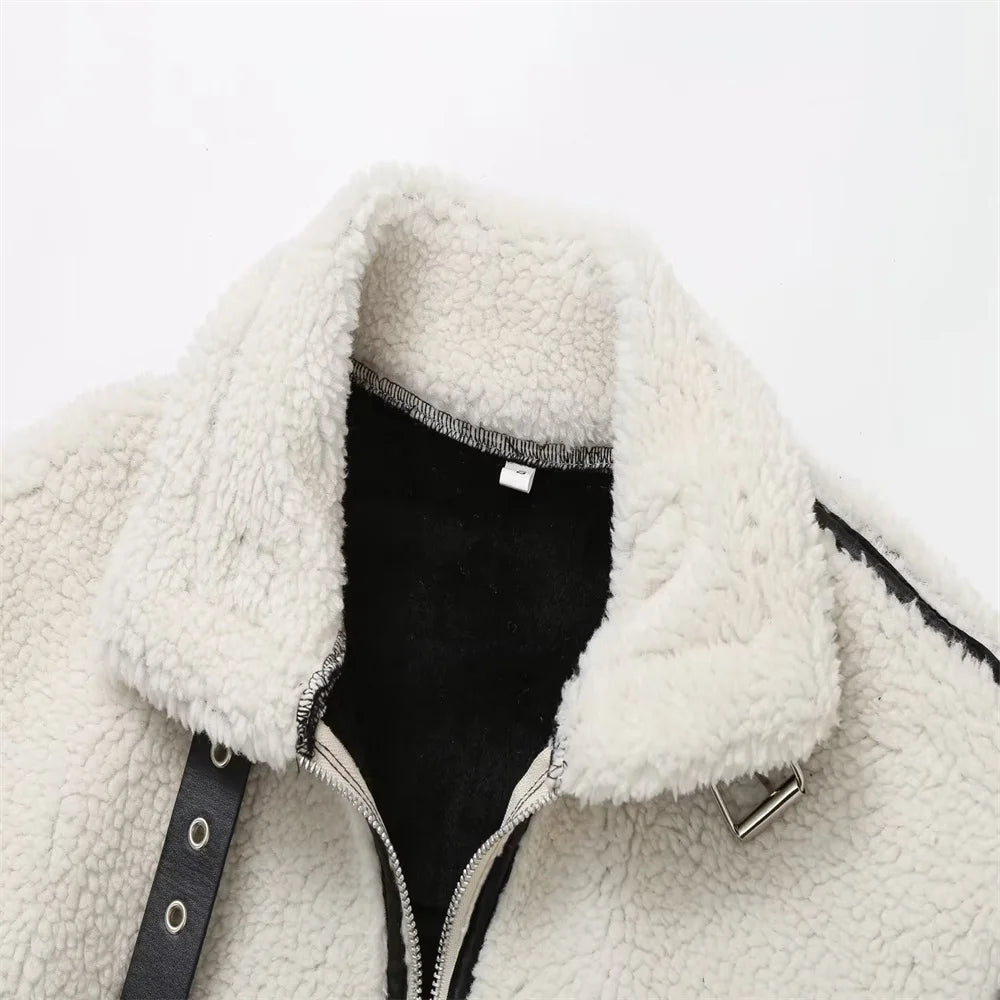 Autumn Stylish Lamb wool jacket