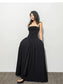 Elegant and sexy sleeveless maxi Y2K-inspired dress