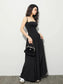 Elegant and sexy sleeveless maxi Y2K-inspired dress