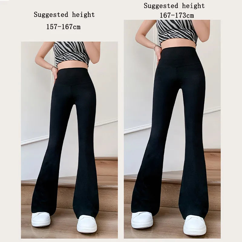 High Waist Flare Pants for Women – Trendy & Comfy