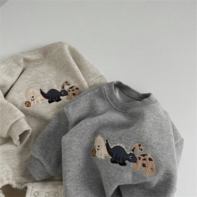 Fur-Lined Baby Bodysuits