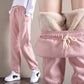 Hot Fleece Woman Pants with Elastic Waist