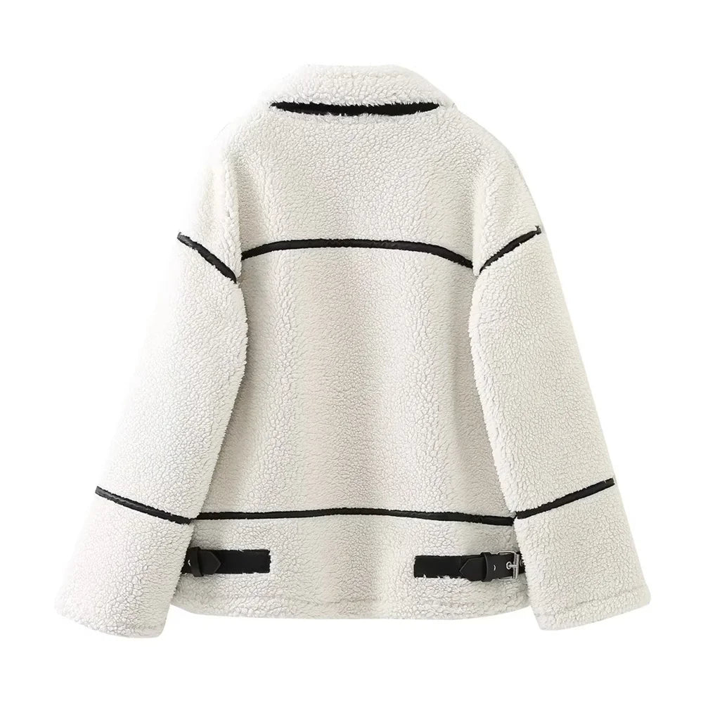 Autumn Stylish Lamb wool jacket