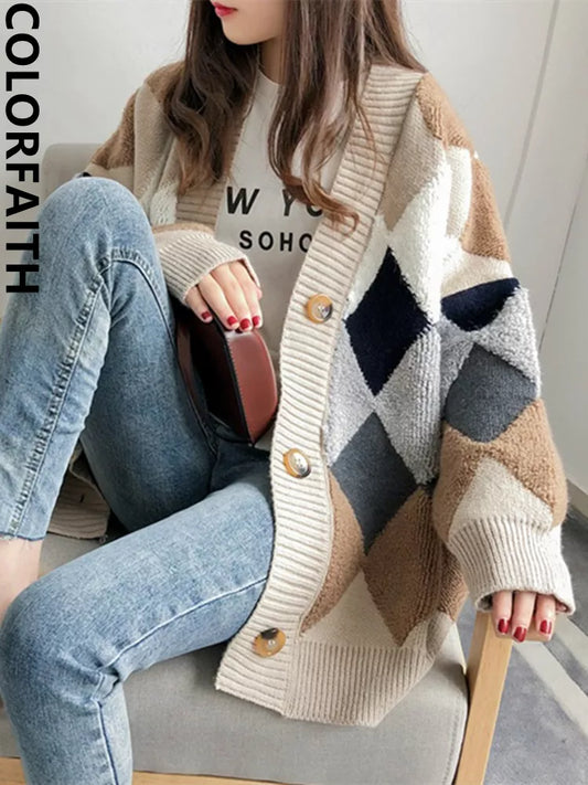 Winter/Spring Oversized button jacket